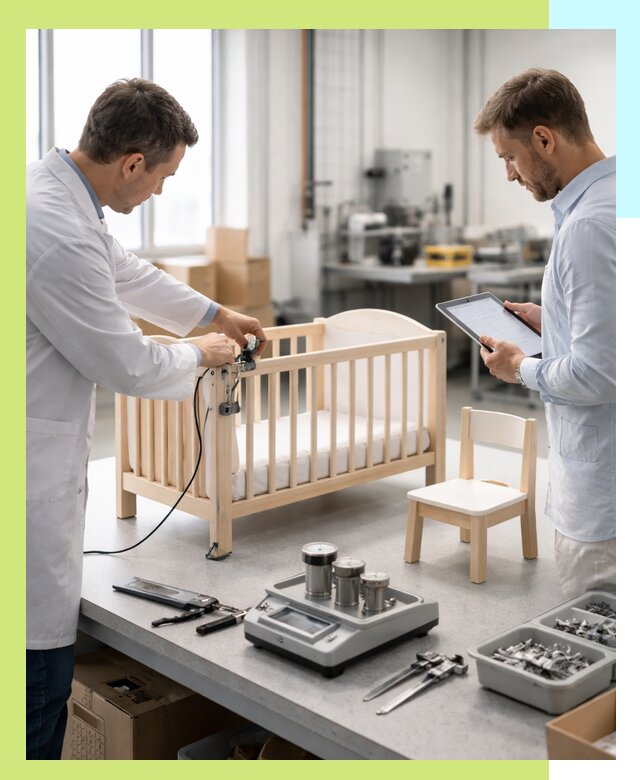 Сертификация детской мебели и проверка безопасности в Благовещенске