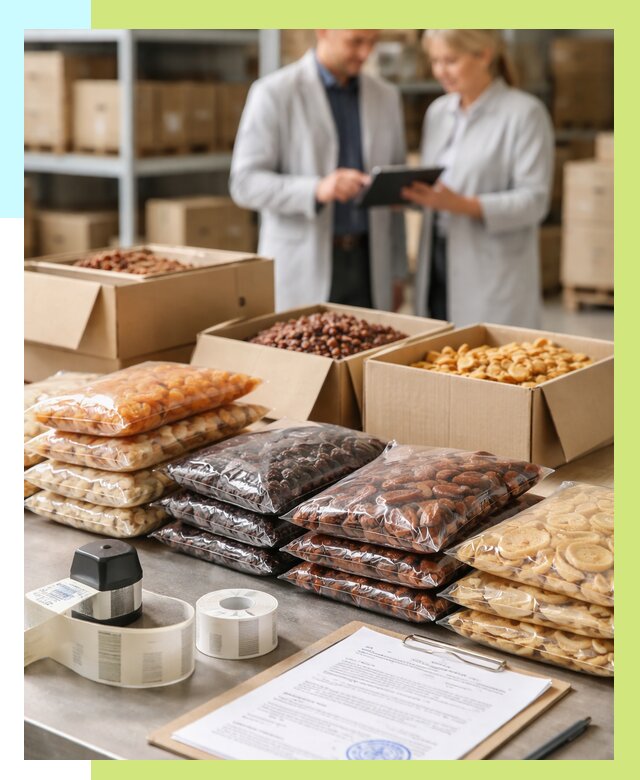 Сертификация сухофруктов в Благовещенске от 12463 р. | Алешин-Бгв под ключ