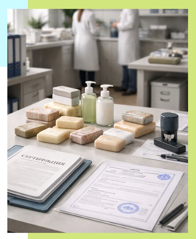 Сертификация мыла и сертификат на мыло в Благовещенске от 12463 | Алешин-Бгв