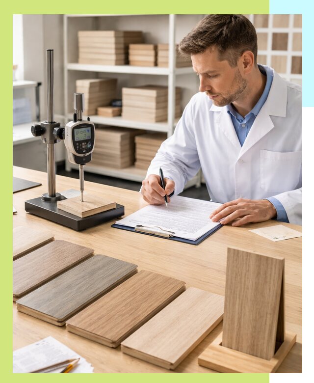 Сертификация ламината с испытаниями и оформлением документов в Благовещенске