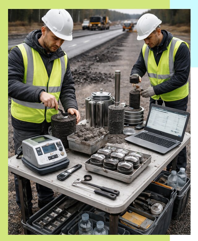 Сертификация асфальта: испытания и подтверждение в Благовещенске