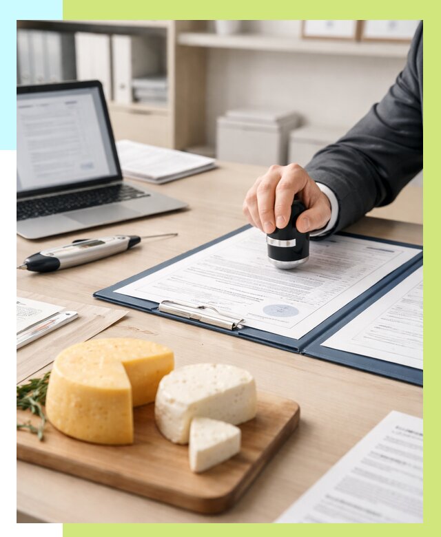 Сертификация сыров в Благовещенске от 15579 р | Сертификат на сыр Алешин-Бгв