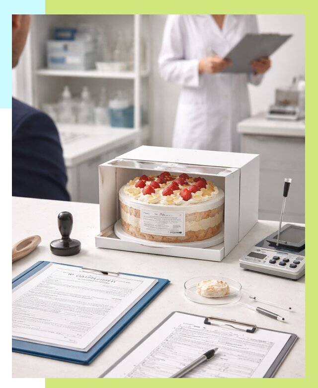 Сертификация тортов в Благовещенске от 9347 р. заказать | Алешин-Бгв