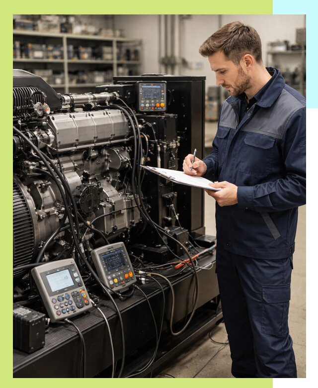 Сертификация дизельных генераторов и их оборудования в Благовещенске