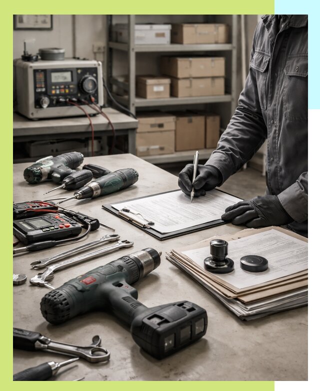 Сертификация инструмента в Благовещенске по стандартам качества