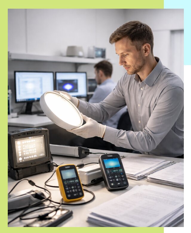 Сертификация светильников в Благовещенске: испытания и оформление