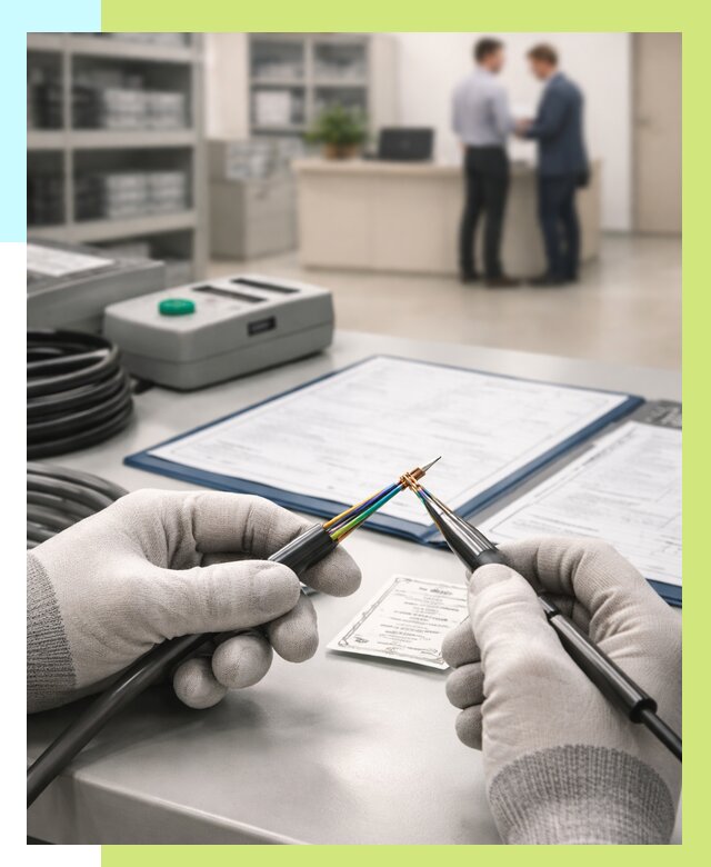 Сертификация провода в Благовещенске от 18695 р. в Алешин-Бгв