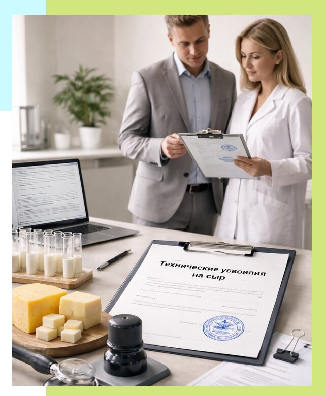 ТУ на сыры в Благовещенске срочно от 12463 р. — оформление | Алешин-Бгв