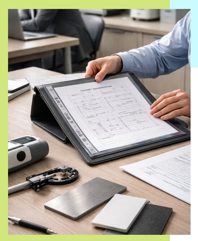 Оформление паспорта материала для продукции в Благовещенске