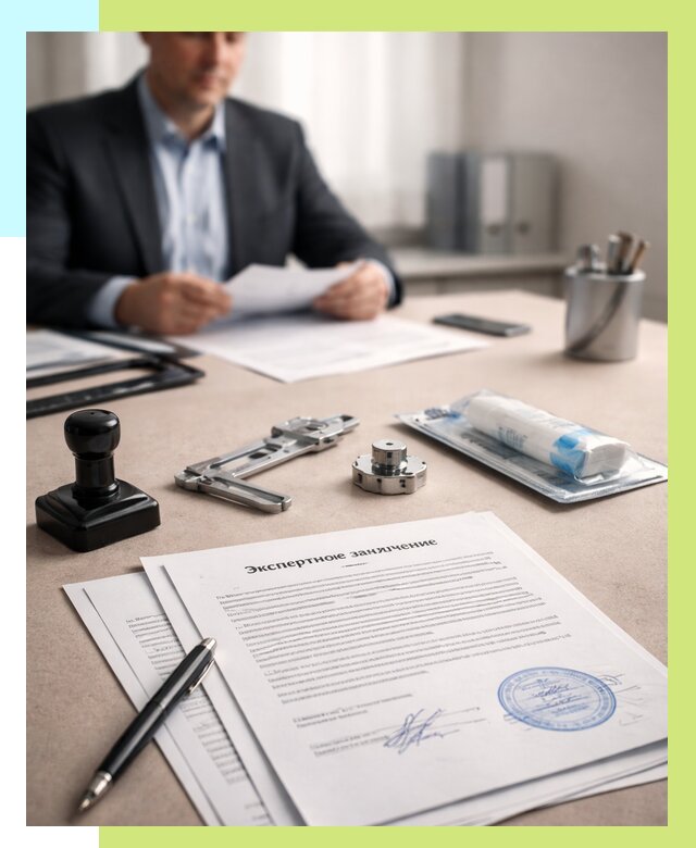 Экспертное заключение на продукцию в Благовещенске от 8828 р. | Алешин-Бгв