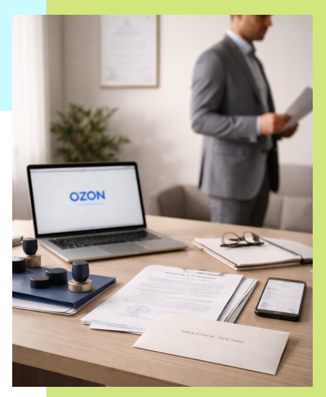 Отказное письмо для Ozon в Благовещенске от 3635 р. | Алешин-Бгв