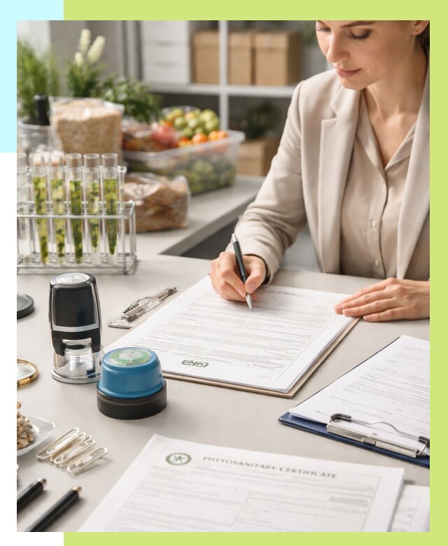 Фитосанитарный сертификат оформить в Благовещенске от 4674 р. | Алешин-Бгв