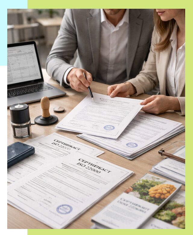 Сертификат ISO 22000 в Благовещенске от 41544 р. под ключ | Алешин-Бгв