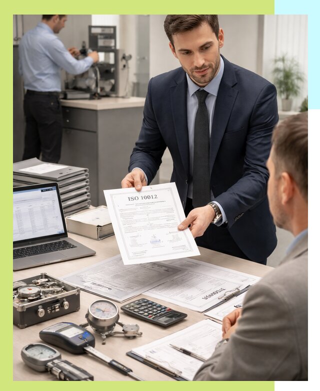 Выдача сертификата ISO 10012 по требованиям метрологии в Благовещенске