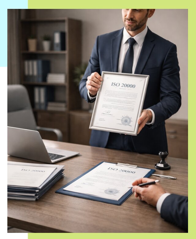 Сертификат ISO 20000 в Благовещенске под ключ от 124632 р., Алешин-Бгв