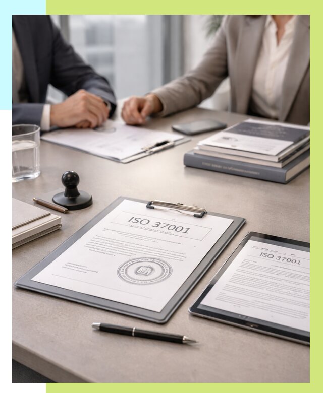 Сертификат ISO 37001 в Благовещенске оформить от 124632 р. Алешин-Бгв