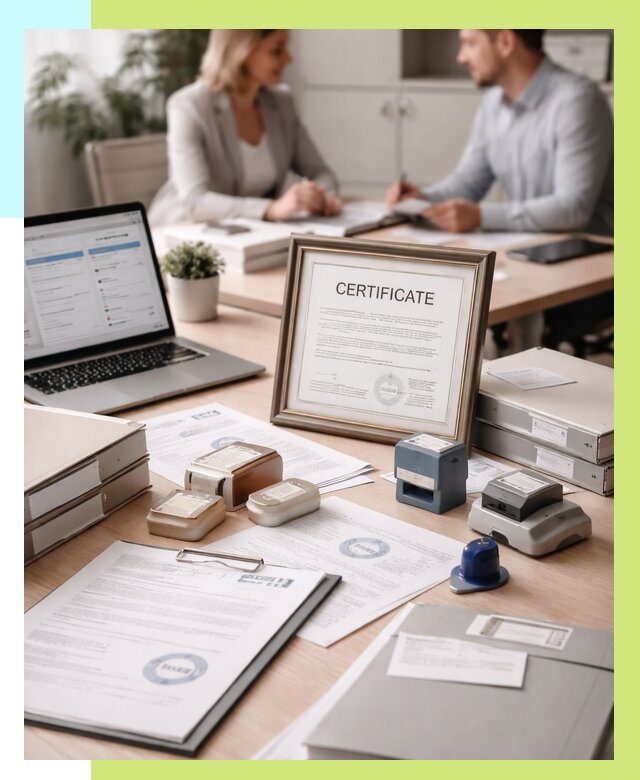 Сертификация компании в Благовещенске от 46737 р. | Алешин-Бгв — заказ